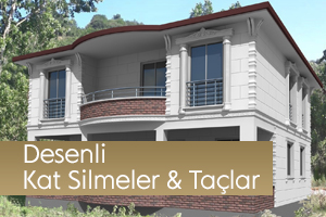 Desenli Kat Silmeleri & Taçlar